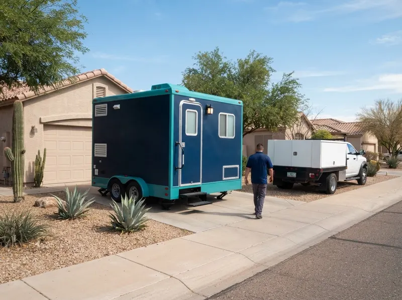 Luxury Restroom Trailers in Phoenix, AZ